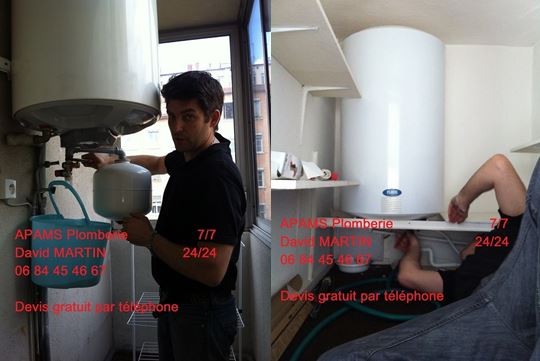 apams plomberie Miribel Chauffe eau électrique en panne Miribel Miribel